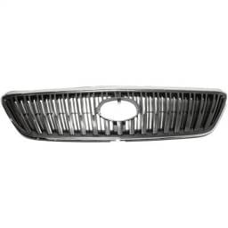 New Chrome Shell Grille Assembly Compatible With Lexus Rx350 Base 6 Cyl 3.5L Rx330 Base 6 Cyl 3.3L