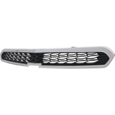 Chrome Shell Grille Assembly Compatible With Chevrolet Spark Lt 4 Cyl 1.2L Spark Ls 4 Cyl 1.2L thumbnail 3