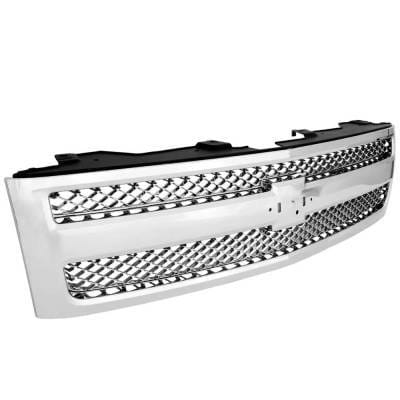 New Grille Assembly Compatible With Chevrolet Silverado 1500 Ltz 8 Cyl 6.2L Silverado 1500 Wt 8 Cyl thumbnail 5