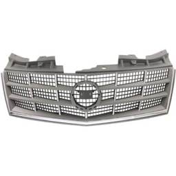 Gray Grille Assembly Compatible With Cadillac Sts Base 8 Cyl 4.6L Sts Base 6 Cyl 3.6L 2008-2011 By