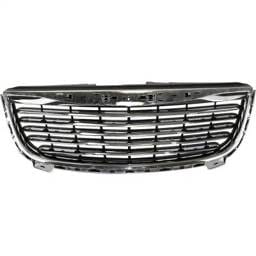 New Chrome Shell Grille Assembly Compatible With Chrysler Town & Country Lx 6 Cyl 3.6L Town &