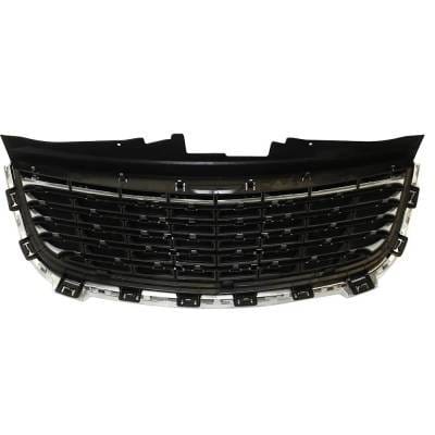 New Chrome Shell Grille Assembly Compatible With Chrysler Town & Country Premium 6 Cyl 3.6L Town & thumbnail 9
