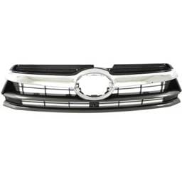 New Gray Grille Assembly Compatible With Toyota Highlander Limited 6 Cyl 3.5L Highlander Hybrid Le 6