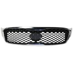 New Gray Grille Assembly Compatible With Kia Sorento Lx 4 Cyl 2.4L Sorento Lx 4 Cyl 2.0L Sorento L 4