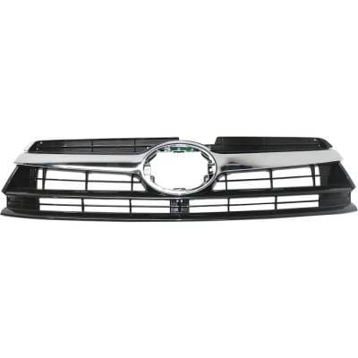 New Gray Grille Assembly Compatible With Toyota Highlander Xle 6 Cyl 3.5L Highlander Hybrid Le 6 Cyl