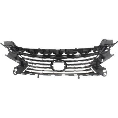 Gray Grille Assembly Compatible With Lexus Es350 Base 6 Cyl 3.5L Es300h Base 4 Cyl 2.5L 2016-2018 By thumbnail 9