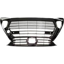 New Chrome Shell Grille Assembly Compatible With Lexus Gs200t Base 4 Cyl 2.0L Gs450h Base 6 Cyl 3.5L