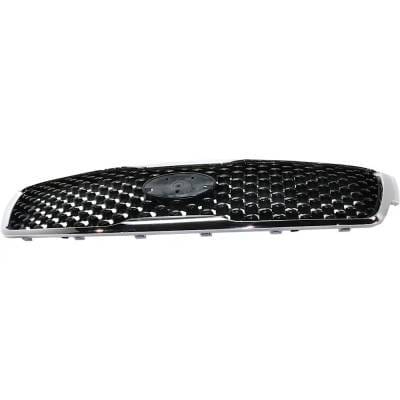 New Chrome Shell Grille Assembly Compatible With Kia Sorento Sx 4 Cyl 2.0L Sorento Sxl 6 Cyl 3.3L thumbnail 7