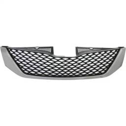 Chrome Shell Grille Assembly Compatible With Toyota Sienna Se 6 Cyl 3.5L 2011-2017 To1200356