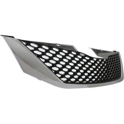 Chrome Shell Grille Assembly Compatible With Toyota Sienna Se 6 Cyl 3.5L 2011-2017 To1200356 thumbnail 5