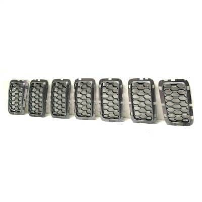 New Chrome Grille Assembly Compatible With Jeep Grand Cherokee Wk Limited X 6 Cyl 3.6L Grand thumbnail 5