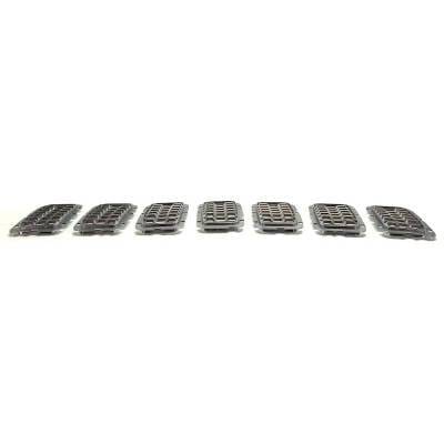New Chrome Grille Assembly Compatible With Jeep Grand Cherokee Wk Limited X 6 Cyl 3.6L Grand thumbnail 7