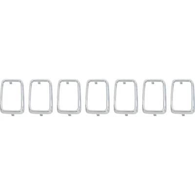 New Chrome Grille Assembly Compatible With Jeep Grand Cherokee Wk Laredo E 6 Cyl 3.6L Grand Cherokee