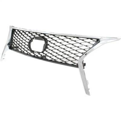 New Chrome Shell Grille Assembly Compatible With Lexus Rx350 F Sport 6 Cyl 3.5L Rx350 Base 6 Cyl thumbnail 3