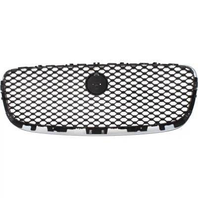New Chrome Shell Grille Assembly Compatible With Jaguar F-Pace S 6 Cyl 3.0L F-Pace R-Sport 4 Cyl thumbnail 9