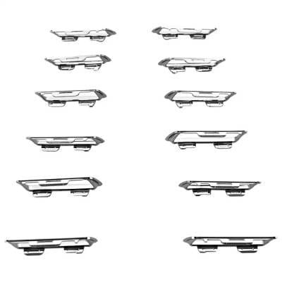 Chrome Grille Assembly Compatible With Mercedes Benz Gla250 4Matic 4 Cyl 2.0L Gla250 Base 4 Cyl 2.0L thumbnail 3