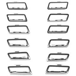 Chrome Grille Assembly Compatible With Mercedes Benz Gla250 4Matic 4 Cyl 2.0L Gla250 Base 4 Cyl 2.0L
