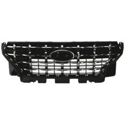 New Chrome Shell Grille Assembly Compatible With Hyundai Venue Denim 4 Cyl 1.6L Venue Sel 4 Cyl 1.6L
