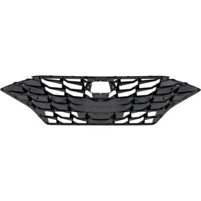 New Black Shell Grille Assembly Compatible With Hyundai Sonata Sel 4 Cyl 2.5L Sonata Sport 4 Cyl thumbnail 7