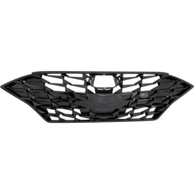 New Black Shell Grille Assembly Compatible With Hyundai Sonata Sel Plus 4 Cyl 1.6L Sonata Sport 4 thumbnail 3