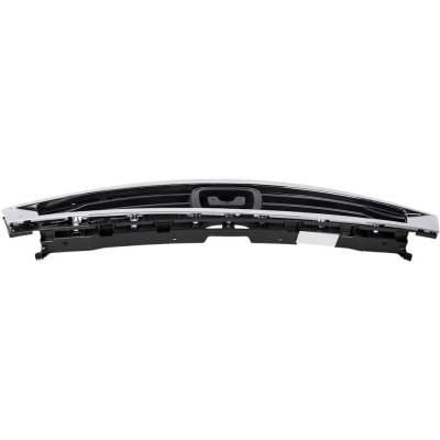 New Chrome Shell Grille Assembly Compatible With Honda Accord Ex-L 4 Cyl 2.4L Accord Ex 6 Cyl 3.5L thumbnail 11