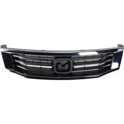 New Chrome Shell Grille Assembly Compatible With Honda Accord Lx-P 4 Cyl 2.4L Accord Ex 6 Cyl 3.5L