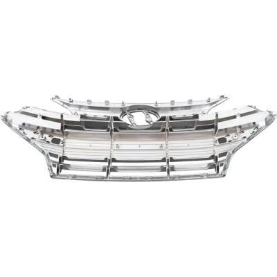 New Front Grille Assembly Compatible With Hyundai Elantra Sport 4 Cyl 1.6L Elantra Se 4 Cyl 2.0L thumbnail 7