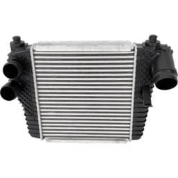 Air Intercooler Compatible With 2011-2012 Ford F-150 3.5L Bl3z6k775a Bl3z6k775b Aluminum 6 Cyl