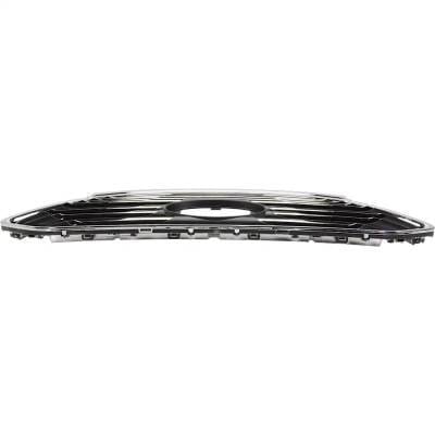 New Chrome Shell Grille Assembly Compatible With Hyundai Sonata Plug-In Hybrid 4 Cyl 2.0L Sonata thumbnail 11