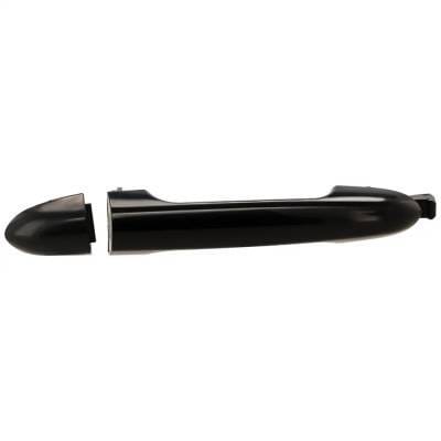 Front Or Rear Driver Side Exterior Door Handle Compatible With 2012-2017 Kia Rio Primed Paintable
