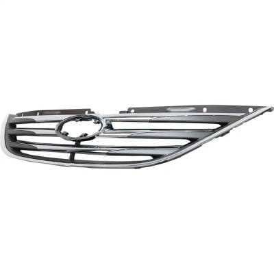 New Chrome Grille Assembly Compatible With Hyundai Sonata Gls 4 Cyl 2.4L Sonata Limited 4 Cyl 2.0L thumbnail 5