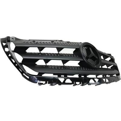 New Black Grille Assembly Compatible With Mercedes Benz Sprinter 2500 Base 6 Cyl 3.0L Sprinter 3500 thumbnail 3