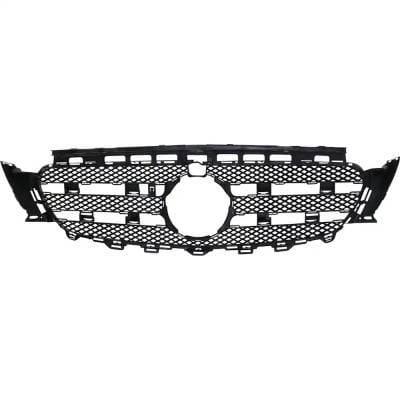 New Black Grille Assembly Compatible With Mercedes Benz E350 4Matic 4 Cyl 2.0L E450 4Matic 6 Cyl thumbnail 9