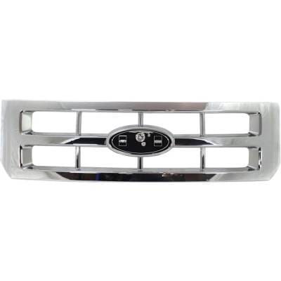 New Chrome Grille Assembly Compatible With Ford Escape Xlt 4 Cyl 2.5L Escape Limited 6 Cyl 3.0L