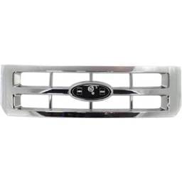 New Chrome Grille Assembly Compatible With Ford Escape Xls 4 Cyl 2.3L Escape Limited 6 Cyl 3.0L
