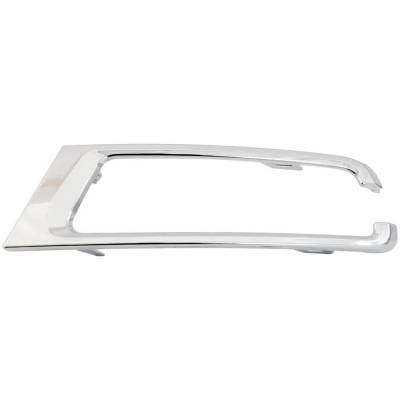 New Left Headlight Bezel Compatible With Ford Expedition Xl Stx 6 Cyl 3.5L Expedition Limited 6 Cyl