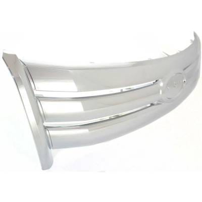 New Chrome Grille Assembly Compatible With Ford Taurus Se 6 Cyl 3.5L Taurus Limited 6 Cyl 3.5L thumbnail 5