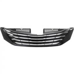 New Black Grille Assembly Compatible With Toyota Sienna Base 6 Cyl 3.5L Sienna Base 4 Cyl 2.7L