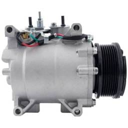 New 7-Groove Pulley A/C Compressor Compatible With Honda Cr-V Ex 4 Cyl 2.4L Cr-V Se 4 Cyl 2.4L Cr-V
