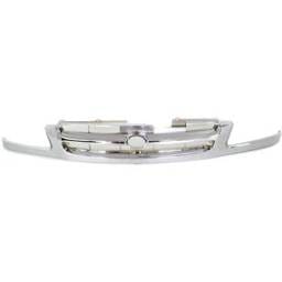 New Chrome Grille Assembly Compatible With Toyota Sienna Xle 6 Cyl 3.0L Sienna Le 6 Cyl 3.0L Sienna