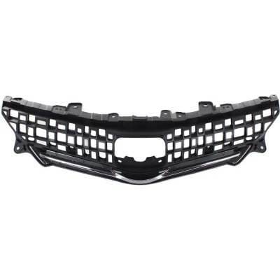 New Gray Grille Assembly Compatible With Toyota Prius V Base 4 Cyl 1.8L Prius V Three 4 Cyl 1.8L