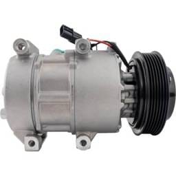 New 6-Groove Pulley A/C Compressor Compatible With Hyundai Kia Tucson Se 4 Cyl 2.4L Tucson L 4 Cyl