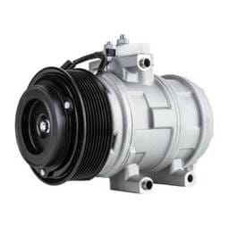 New 8-Groove Pulley A/C Compressor Compatible With Ford F-650 Base 8 Cyl 6.7L F-250 Super Duty