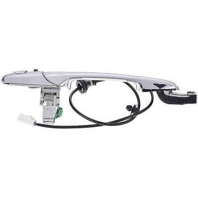 Front Driver Side Exterior Door Handle Compatible With 2007-2015 Mazda Cx-9 Mazda Cx-7 White Without thumbnail 5