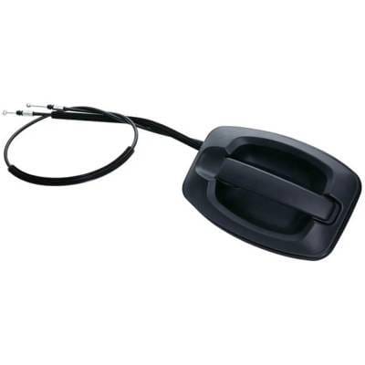 Front Driver Side Exterior Door Handle Compatible With 2014-2018 Ram Promaster Matte Black Without thumbnail 5