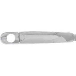 Front Driver Side Exterior Door Handle Compatible With 1998-2010 Volkswagen Beetle Chrome With Key