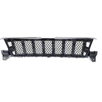 New Chrome Shell Grille Assembly Compatible With Jeep Grand Cherokee Overland Summit 6 Cyl 3.6L thumbnail 9