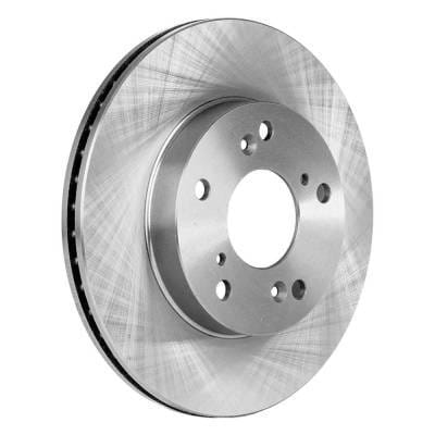 New Left Front Brake Disc Compatible With Acura Honda Civic Ex 4 Cyl 1.8L Civic Hybrid 4 Cyl 1.5L thumbnail 3