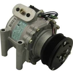 New 6-Groove Pulley A/C Compressor Compatible With Isuzu Oldsmobile Saab Ascender Ls 6 Cyl 4.2L