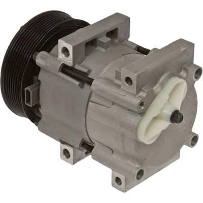 New 8-Groove Pulley A/C Compressor Compatible With Ford F-250 Xlt 8 Cyl 7.3L F-350 Eddie Bauer 8 Cyl thumbnail 3